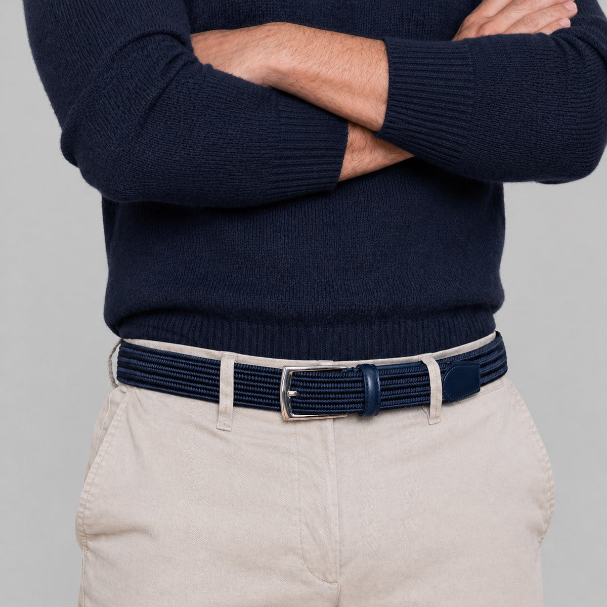 Control Navy Men's Belt