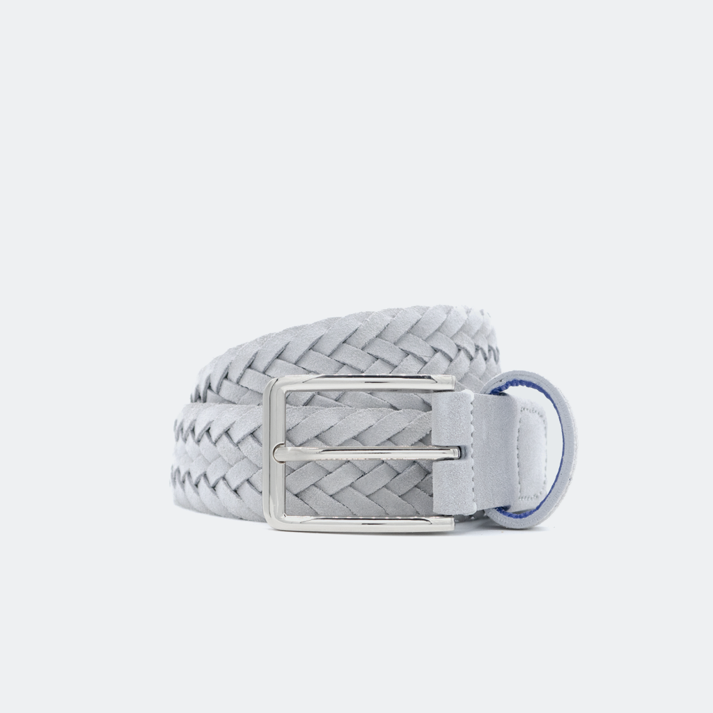 Newton Light Grey Men's Belt