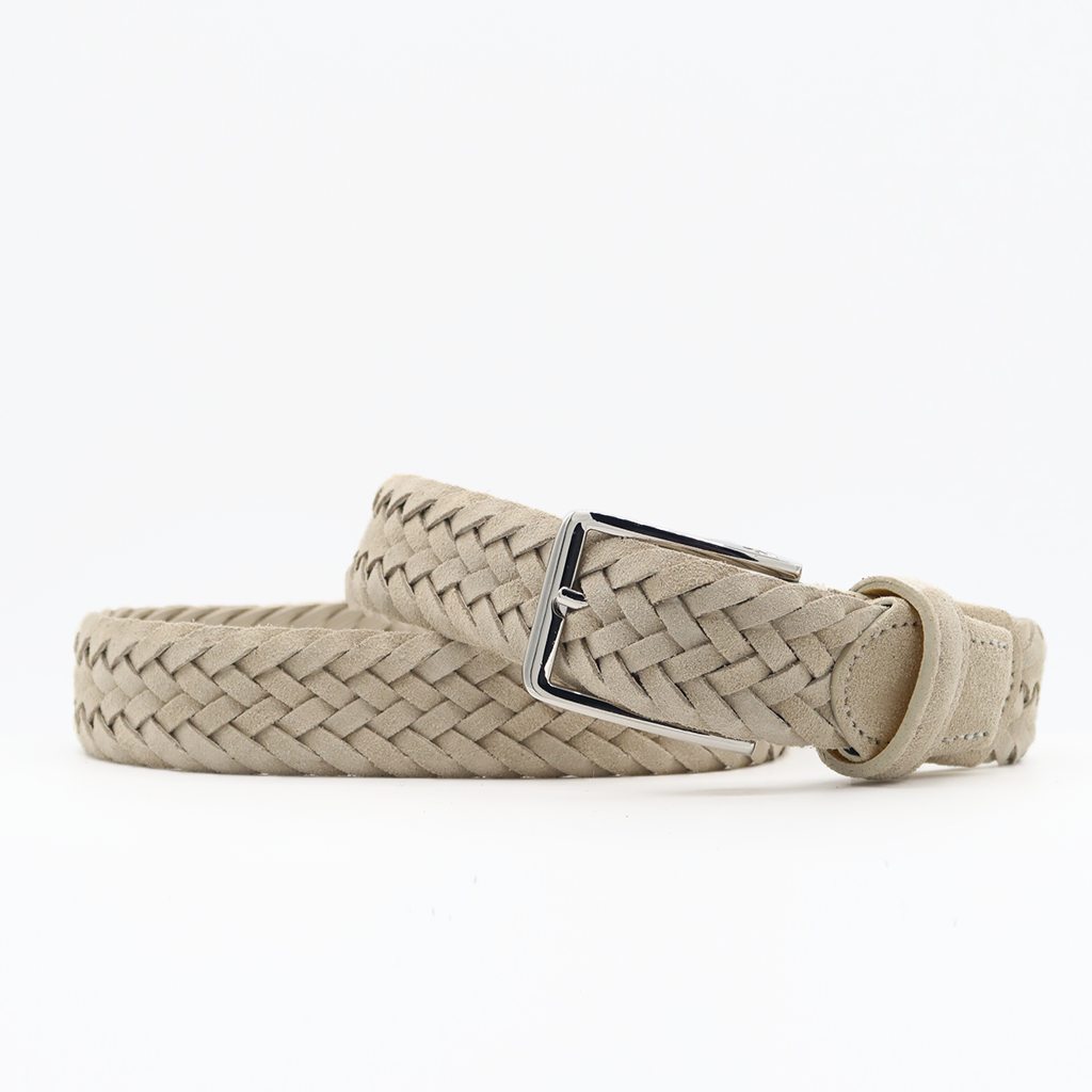 Newton Cream Men's Belt
