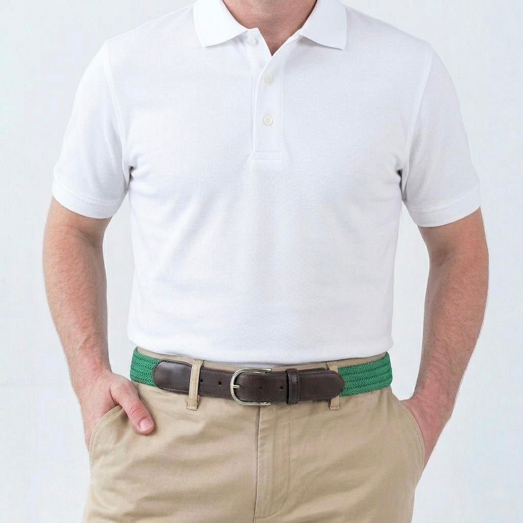 Wavelength Green Men's Belt Signature