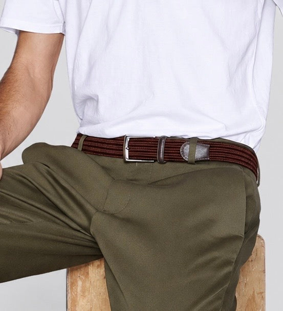 Control Brown Men's Belt
