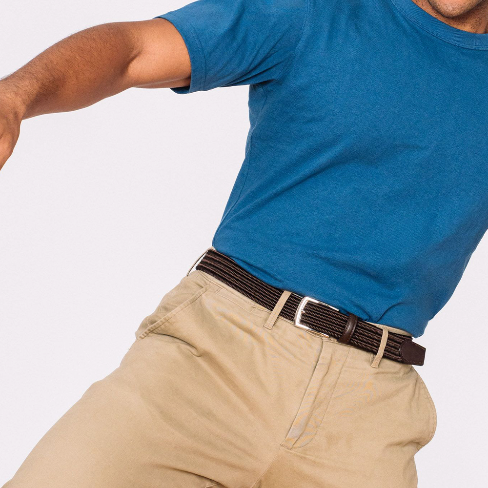 Control Brown Men's Belt