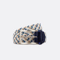 Chaos Cream/White/Blue Men's Belt