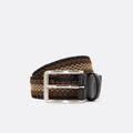 Enigma Brown/Beige Men's Belt