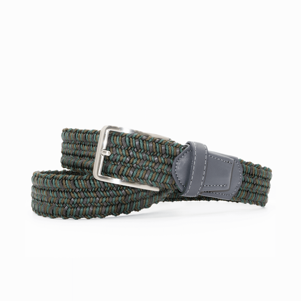 Crimson Green Men's Belt
