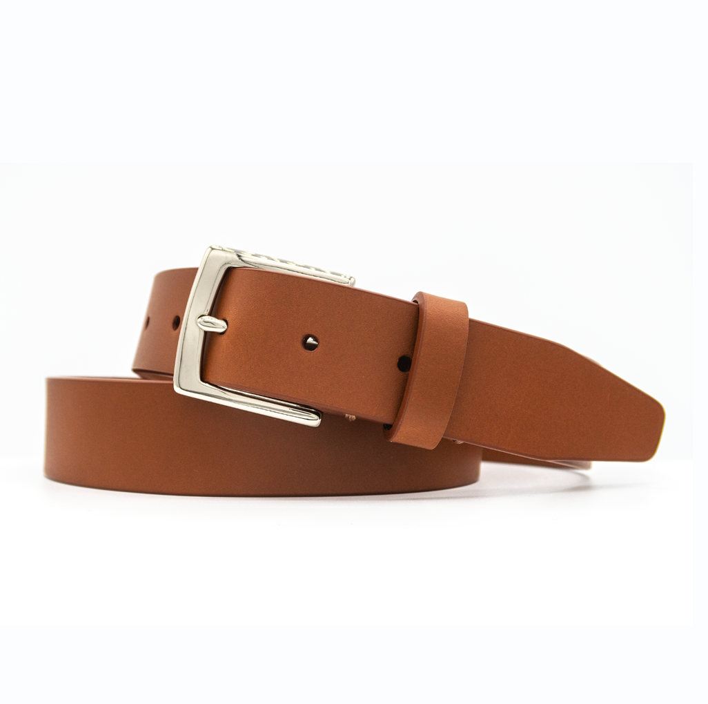 Nexus Brown Leather Men's Belt