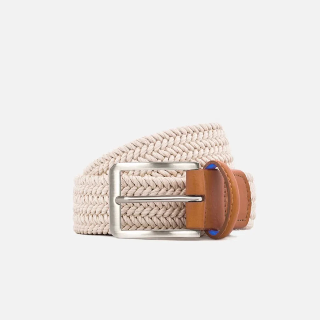 Terra Cream Men's Belt