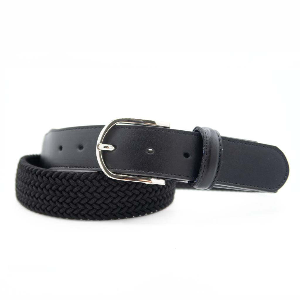 Wavelength Black Men's Belt