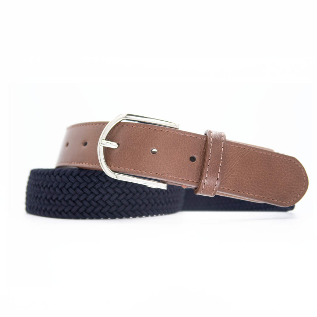 Wavelength Navy Men's Belt