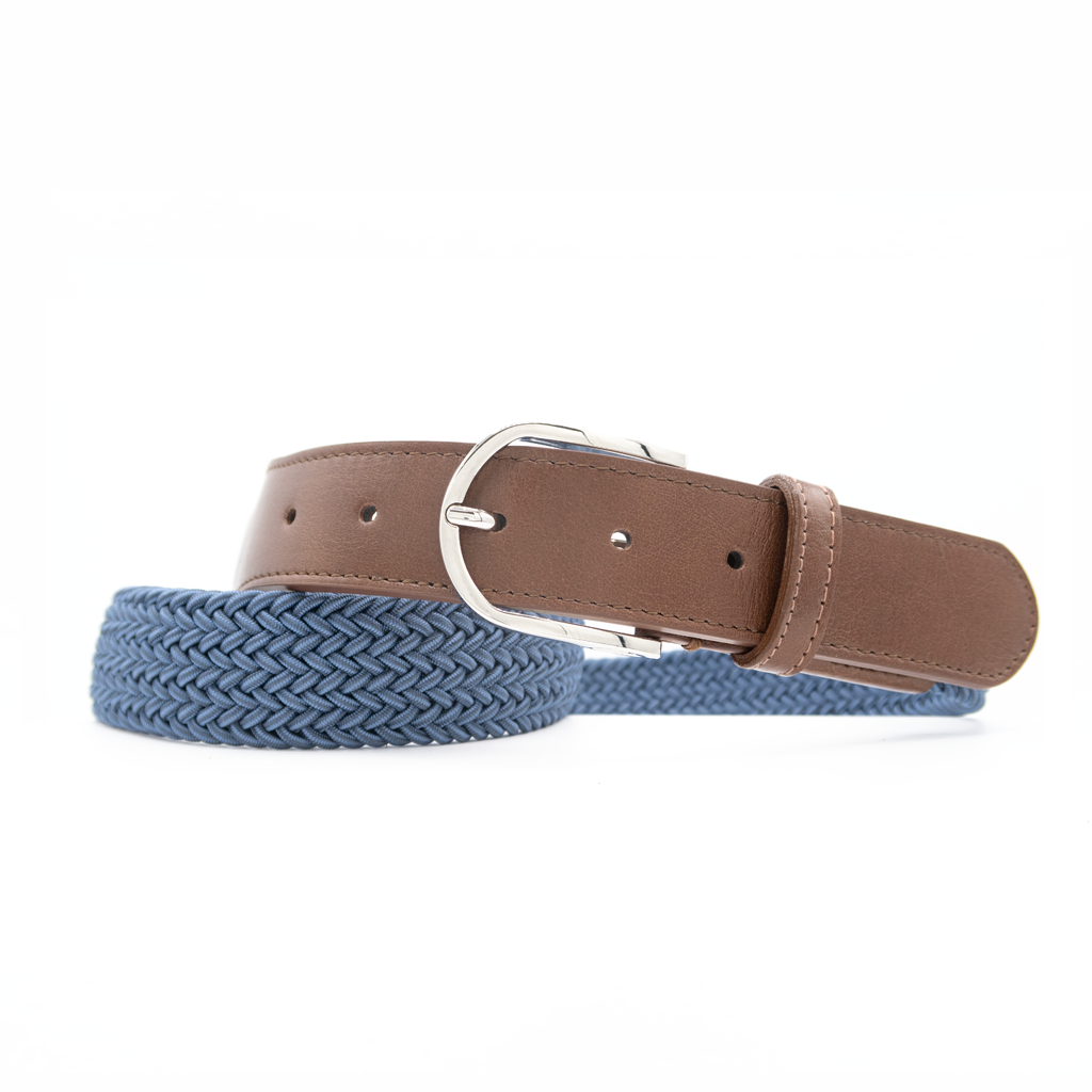 Wavelength Blue Men's Belt
